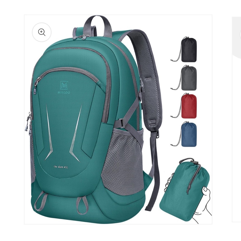 MIYCOO Backpack - Ultra Lightweight Packable Backpack 45L